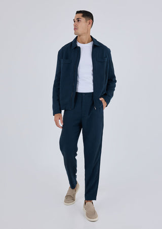 MENS NAVY DROP