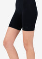 L'COUTURE Chevron Seamless Bike Short Black