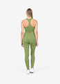 L'COUTURE Chevron Seamless Bra Olive