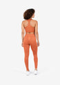 L'COUTURE Chevron Seamless Bra Rust