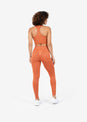 L'COUTURE Chevron Seamless Legging Rust