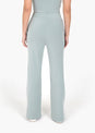 L'COUTURE Cloudsoft Rib Lounge Palazzo Pant Sage