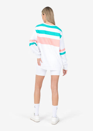 L'COUTURE Club LC Vintage Striped Sweater Multi