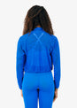 L'COUTURE Jackets Mesh Zip Through Jacket Electric Blue