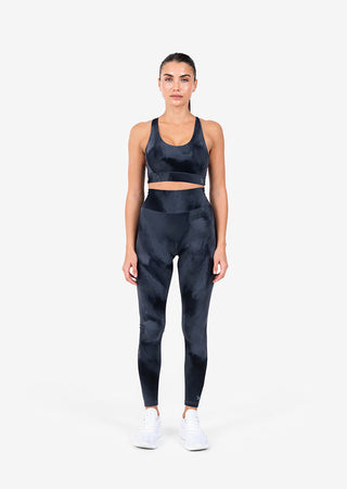 L'COUTURE Leggings Life Active Marble High Waist Legging Graphite