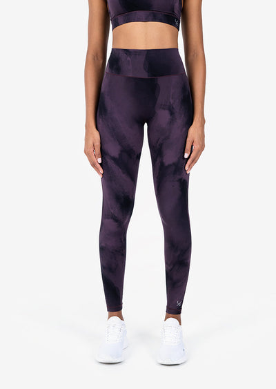 Life Active Marble High Waist Legging Mulberry