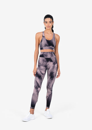 L'COUTURE Leggings Life Active Marble High Waist Legging Praline