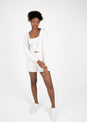L'COUTURE Long Sleeve Tops All-Around Lounge Reversible Top Stone