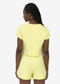 L'COUTURE Shorts Club LC Scalloped Sweat Short Citrus