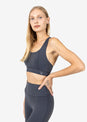 L'COUTURE Sports Bras Elevate Life Crossback Bra Graphite