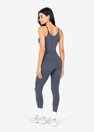 L'COUTURE Sports Bras Elevate Life Longline Bra Graphite