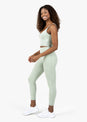 L'COUTURE Sports Bras Elevate Life Longline Bra Sage