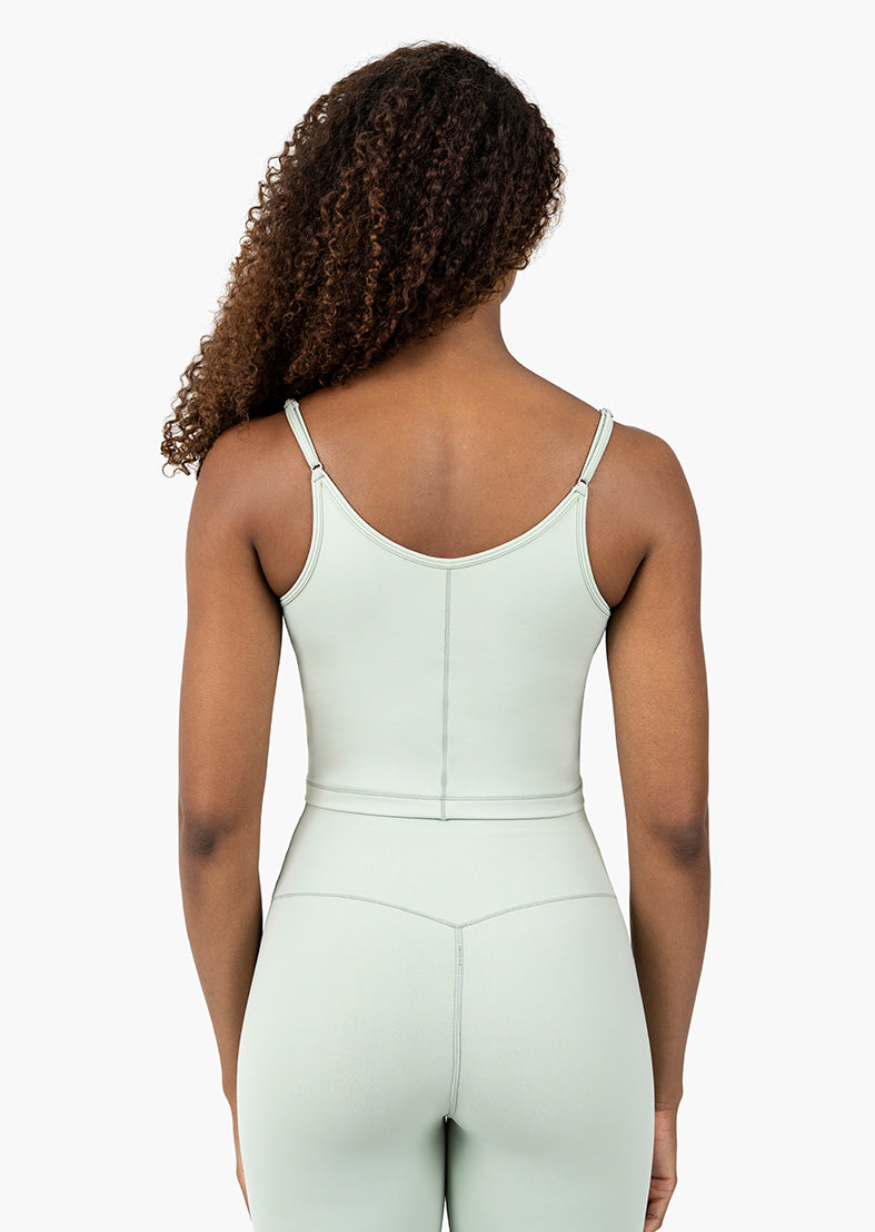 L'COUTURE Sports Bras Elevate Life Longline Bra Sage
