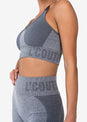L'COUTURE Sports Bras Elevate Seamless Bra Graphite Marl