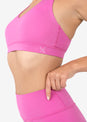 L'COUTURE Sports Bras Elevate Touch Adjustable Bra Fuchsia