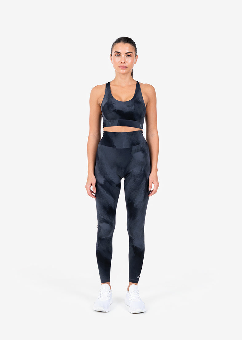 Life Active Marble High Waist Legging Graphite LC