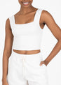 L'COUTURE Tees & Tanks All-Around Lounge Square Tank Stone