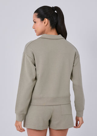LC All-Around Lounge Collar Sweater Abby Stone