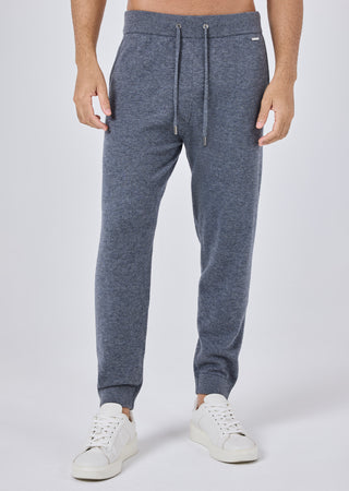 LC Blend Trouser Mens Merino Wool Blend Jogger Grey Marl