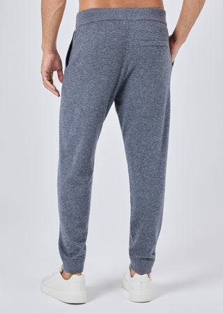 LC Blend Trouser Mens Merino Wool Blend Jogger Grey Marl