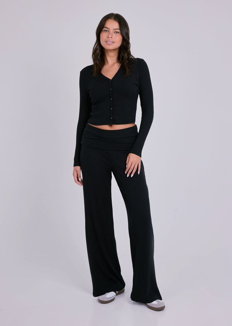 waist belt cocoon pants – louren store