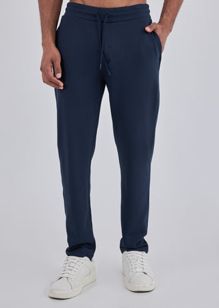 LC Home Mens All Around Lounge Straight Leg Pant Dark Navy