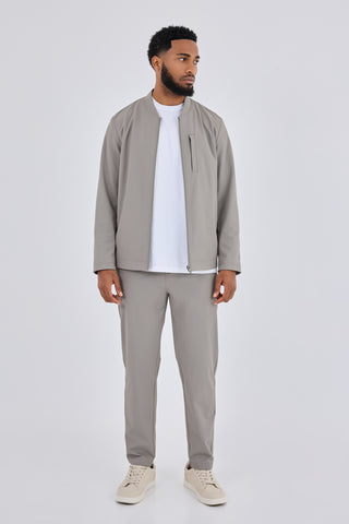 LC Jacket Mens Reform Lightweight Jacket Pebble Grey