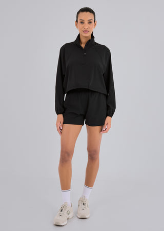 LC Jacket Womens Agility Half Zip Jacket Black