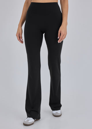 LC Kick Flare Short All Day Kick Flare Legging Black (Regular)