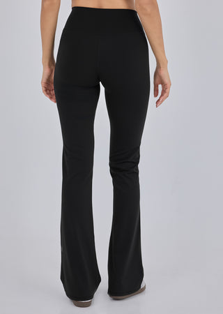 LC Kick Flare Short All Day Kick Flare Legging Black (Regular)