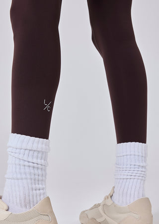 LC Legging Women's Flexluxe Legging 7/8 Dark Cocoa