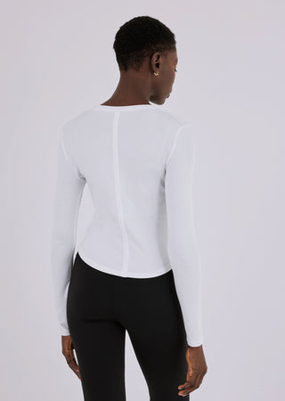 LC Long Sleeve Top Women’s Aloe Long Sleeve Top White