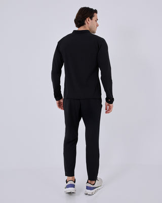 LC Mens Agility Half Zip Top Black Onyx