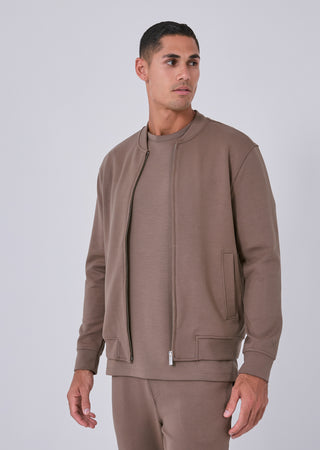 LC Mens All Around Lounge Bomber Walnut