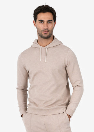 LC Mens All Around Lounge Hoodie Oat Marl