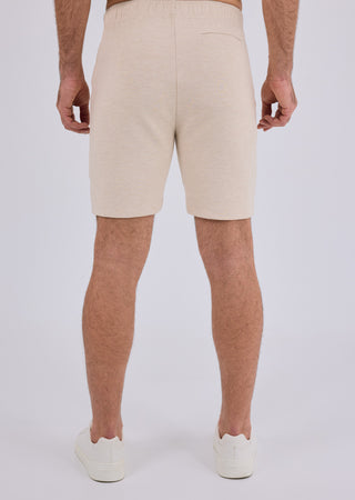 LC Mens All Around Lounge Sweat Shorts Oatmeal Heather