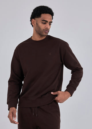 LC Oversize Sweater Oversized Sweater Unisex Dark Cocoa