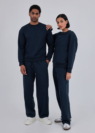 LC Oversize Sweater Oversized Sweater Unisex Navy Pewter
