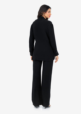 Women's Wide Leg Pants Black