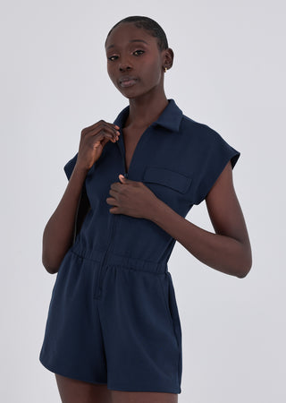 LC Romper All-Around Lounge Romper Dark Navy