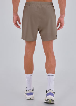LC Short Mens Run Shorts Walnut