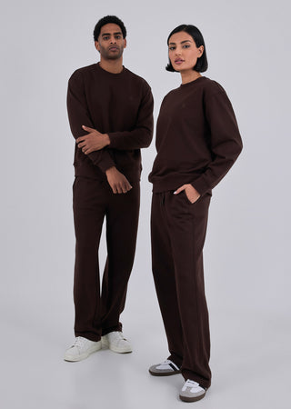 LC Sweat Pant Oversized Sweat Pant Dark Cocoa