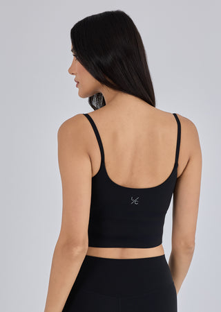 LC Wrapped Cami Women's Wrap Cami Top Black
