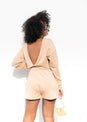 L'COUTURE Bottoms All-Around Lounge Short Latte