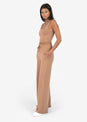 L'COUTURE Bottoms All-Around Lounge Wide Leg Trouser Cinnamon