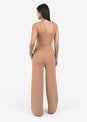 L'COUTURE Bottoms All-Around Lounge Wide Leg Trouser Cinnamon