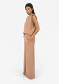 L'COUTURE Bottoms All-Around Lounge Wide Leg Trouser Cinnamon