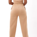 L'COUTURE Bottoms All-Around Lounge Wide Leg Trouser Latte