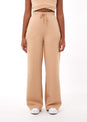 L'COUTURE Bottoms All-Around Lounge Wide Leg Trouser Latte