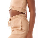 L'COUTURE Bottoms All-Around Lounge Wide Leg Trouser Latte